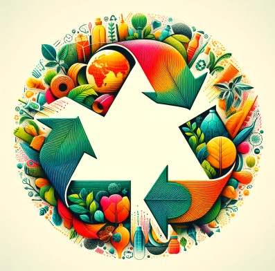 Bioplastic Productiom Cycle