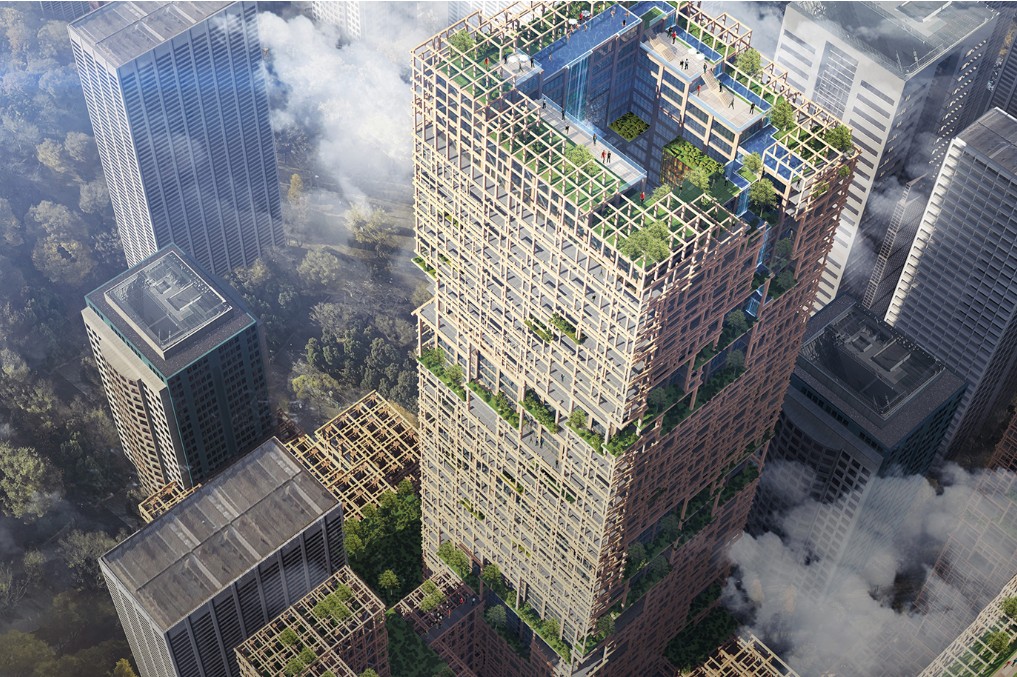W350 Tokyo Wooden Skyscraper