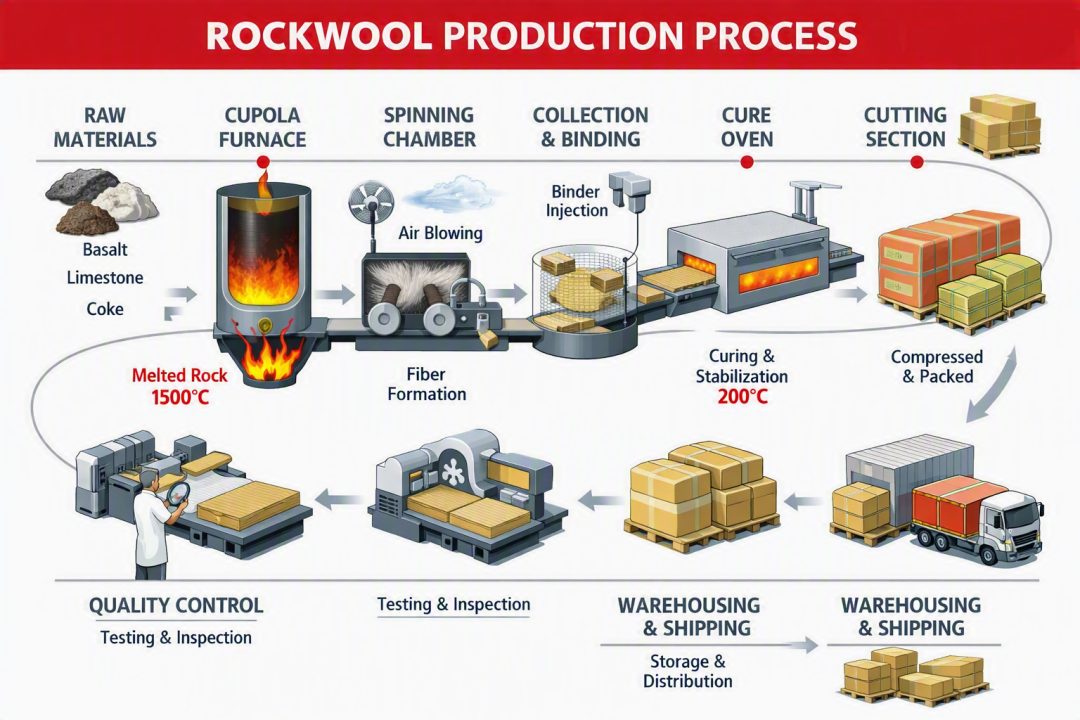 How ROCKWOOL Stone Wool Is Made: The Symbiotic Process Behind Sustainable Insulation